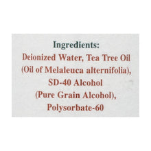 Load image into Gallery viewer, Tea Tree Therapy Water Soluble Tea Tree Oil - 2 Fl Oz