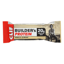 Load image into Gallery viewer, Clif Bar Builder Bar - Vanilla Almond - Case Of 12 - 2.4 Oz