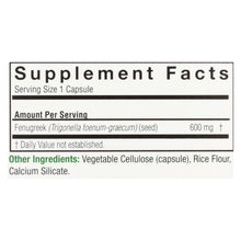 Load image into Gallery viewer, Nature's Answer - Fenugreek Seed - 90 Vegetarian Capsules