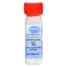 Load image into Gallery viewer, Hyland's Hepar Sulph. Calc. 30x - 250 Tablets