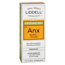 Load image into Gallery viewer, Liddell Homeopathic Letting Go Anxiety Spray - 1 Fl Oz