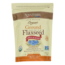 Load image into Gallery viewer, Spectrum Essentials Organic Ground Flaxseed - 14 Oz