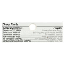 Load image into Gallery viewer, Hyland's Migraine Headache Relief - 60 Tablets