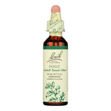 Load image into Gallery viewer, Bach Flower Remedies Essence Holly - 0.7 Fl Oz