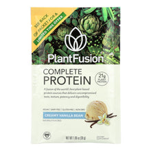 Load image into Gallery viewer, Plantfusion - Complete Protein - Vanilla Packets - Case Of 12 - 30 Grams
