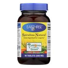 Load image into Gallery viewer, Earthrise Spirulina - 500 Mg - 90 Tablets