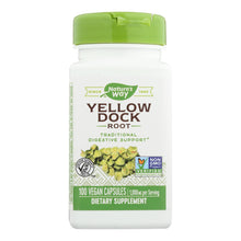 Load image into Gallery viewer, Nature's Way - Yellow Dock Root - 500 Mg - 100 Capsules