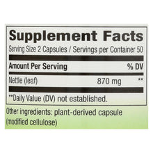Load image into Gallery viewer, Nature's Way - Nettle Leaf - 100 Capsules