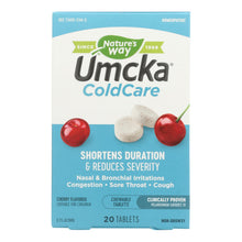 Load image into Gallery viewer, Nature's Way - Umcka Coldcare Cherry - 20 Chewables