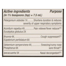 Load image into Gallery viewer, Nature's Way - Umcka Cold And Flu Sugar-free Syrup Berry - 4 Fl Oz