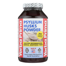 Load image into Gallery viewer, Yerba Prima Psyllium Husks Powder - 12 Oz