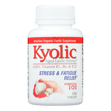 Load image into Gallery viewer, Kyolic - Aged Garlic Extract Stress And Fatigue Relief Formula 101 - 100 Tablets