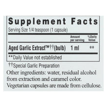 Load image into Gallery viewer, Kyolic - Aged Garlic Extract Cardiovascular Liquid Vegetarian - 2 Fl Oz
