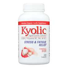 Load image into Gallery viewer, Kyolic - Aged Garlic Extract Stress And Fatigue Relief Formula 101 - 200 Tablets