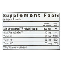 Load image into Gallery viewer, Kyolic - Aged Garlic Extract Stress And Fatigue Relief Formula 101 - 200 Tablets