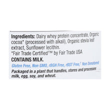 Load image into Gallery viewer, Tera's Whey Protein - Rbgh Free - Fair Trade Dark Chocolate - 12 Oz