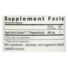 Load image into Gallery viewer, Kyolic - Aged Garlic Extract Vegetarian Cardiovascular Formula 100 - 100 Vegetarian Capsules