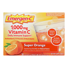 Load image into Gallery viewer, Alacer - Emergen-c 1000 Mg Vitamin C - Super Orange - 30 Packet