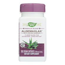 Load image into Gallery viewer, Nature's Way - Aloemaxlax With Cascara Sagrada - 100 Vegetarian Capsules