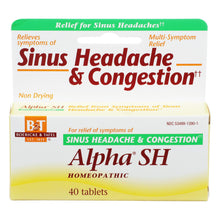 Load image into Gallery viewer, Boericke And Tafel - Alpha Sh Sinus Headache - 40 Tablets