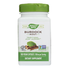 Load image into Gallery viewer, Nature's Way - Burdock Root - 100 Capsules