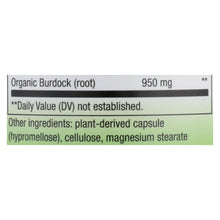 Load image into Gallery viewer, Nature's Way - Burdock Root - 100 Capsules