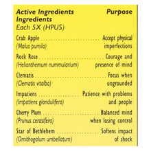 Load image into Gallery viewer, Bach Flower Remedies Rescue Cream - 1 Fl Oz