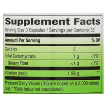 Load image into Gallery viewer, Nature's Way - Valerian Root - 100 Capsules