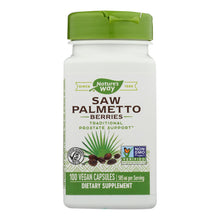 Load image into Gallery viewer, Nature's Way - Saw Palmetto Berries - 100 Capsules