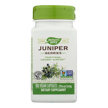 Load image into Gallery viewer, Nature's Way - Juniper Berries - 100 Capsules