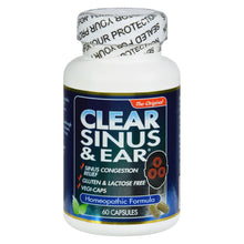 Load image into Gallery viewer, Clear Products Clear Sinus And Ear - 60 Capsules