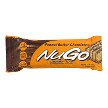 Load image into Gallery viewer, Nugo Nutrition Bar - Peanut Butter Chocolate - Case Of 15 - 1.76 Oz