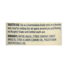 Load image into Gallery viewer, Aura Cacia - Aromatherapy Mist Patchouli Sweet Orange - 4 Fl Oz