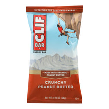 Load image into Gallery viewer, Clif Bar - Organic Crunch Peanut Butter - Case Of 12 - 2.4 Oz