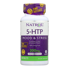 Load image into Gallery viewer, Natrol 5-htp Tr Time Release - 200 Mg - 30 Tablets