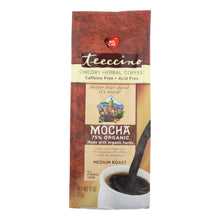 Load image into Gallery viewer, Teeccino Mediterranean Herbal Coffee - Mocha - Medium Roast - Caffeine Free - 11 Oz