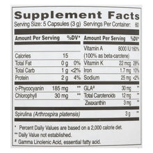 Load image into Gallery viewer, Earthrise Spirulina Natural - 600 Mg - 300 Capsules