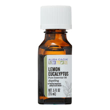 Load image into Gallery viewer, Aura Cacia - 100% Pure Essential Oil Lemon Eucalyptus - 0.5 Fl Oz