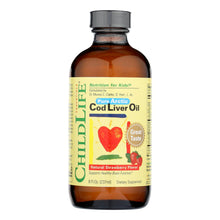 Load image into Gallery viewer, Childlife Cod Liver Oil Strawberry - 8 Fl Oz