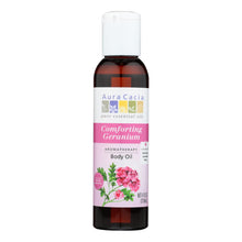 Load image into Gallery viewer, Aura Cacia - Aromatherapy Body Oil Comforting Geranium - 4 Fl Oz