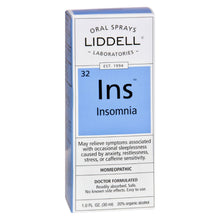 Load image into Gallery viewer, Liddell Homeopathic Insomnia - 1 Fl Oz