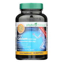 Load image into Gallery viewer, Phyto-therapy Liquid Calcium - 1000 Mg - 90 Softgels