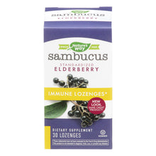 Load image into Gallery viewer, Nature's Way - Sambucus Immune Lozenges - 30 Lozenges