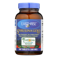 Load image into Gallery viewer, Earthrise Spirulina Gold Plus - 180 Tablets