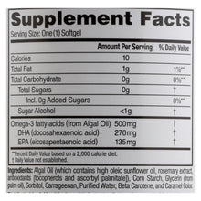 Load image into Gallery viewer, Amerifit Nutrition Ovega-3 - 500 Mg - 60 Vegetarian Softgels