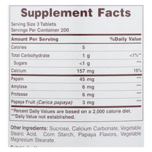 Load image into Gallery viewer, American Health - Original Papaya Enzyme Chewable - 600 Tablets