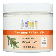 Load image into Gallery viewer, Aura Cacia - Aromatherapy Mineral Bath Warming Balsam Fir - 16 Oz