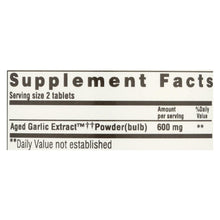 Load image into Gallery viewer, Kyolic - Aged Garlic Extract Cardiovascular Formula 100 - 100 Tablets