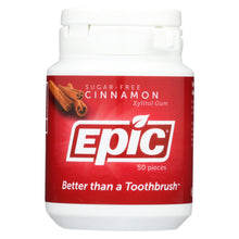 Load image into Gallery viewer, Epic Dental - Xylitol Gum - Cinnamon - 50 Count