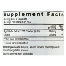 Load image into Gallery viewer, Kyolic - Aged Garlic Extract Cholesterol Formula 104 - 300 Capsules